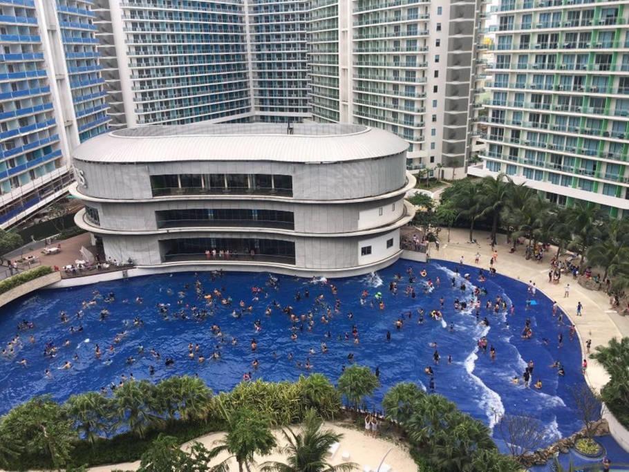 Azure C7 Balcony, Wifi, Near Mall Airport مانيلا المظهر الخارجي الصورة