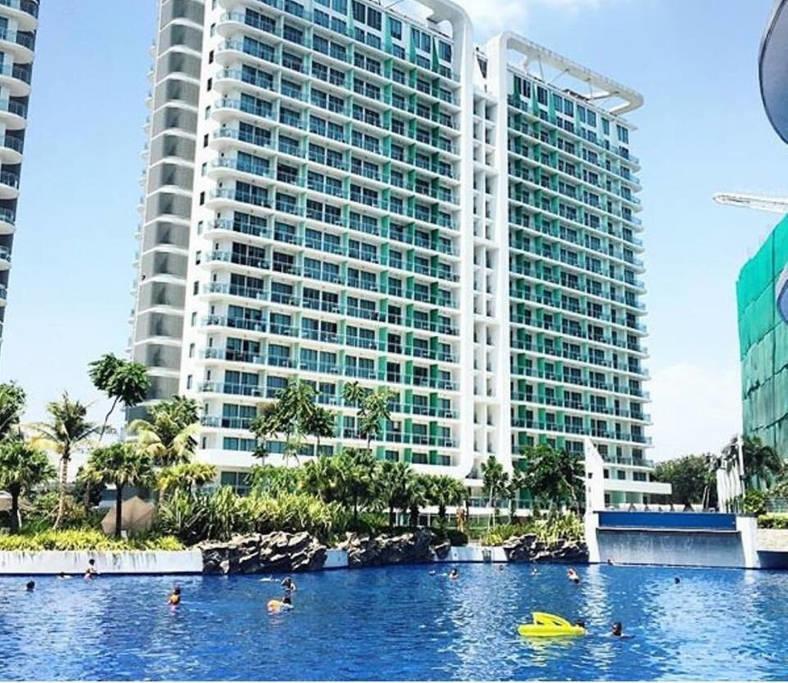 Azure C7 Balcony, Wifi, Near Mall Airport مانيلا المظهر الخارجي الصورة